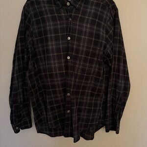 Navy Plaid Steven Alan Button Down